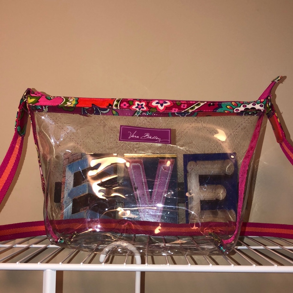 Vera Bradley plastic purse